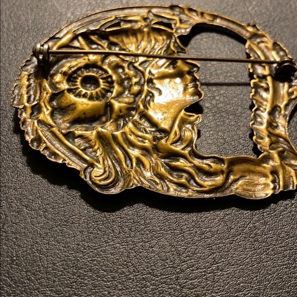 Art Nouveau Brooch - Picture 3 of 5